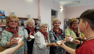 Встреча накануне дня пионерии