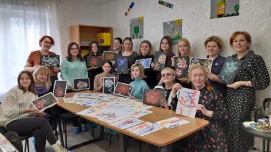 Семинар-практикум «Интерьерная картина в нетрадиционных техниках»