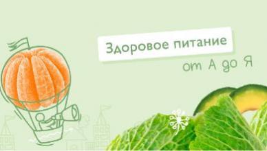 Обучающий курс проекта «Здоровое питание от А до Я»