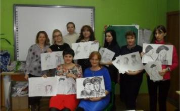 Мастер- класс «Рисуем человека» для учителей изобразительного искусства Свердловского района и города Красноярск