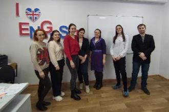 Открытый урок английского языка для учителей Свердловского района