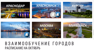 Семинары в рамках проекта «Взаимообучение городов»